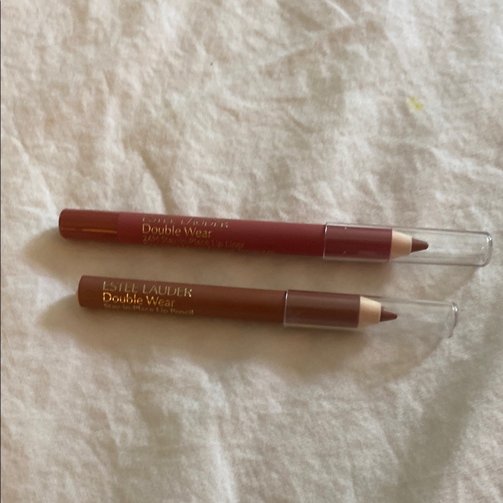 Estee Lauder 2 Lip Liners 18 nude 015 blush